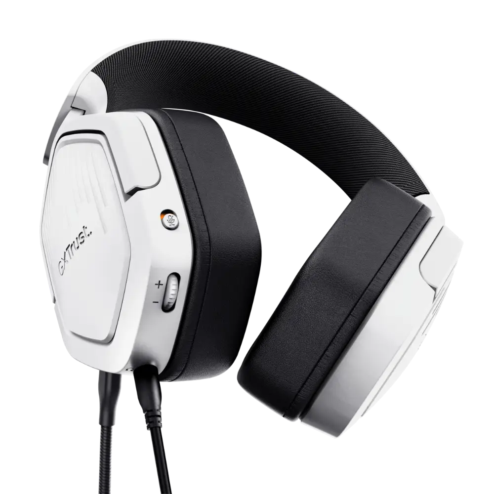 Trust Carus Multiplatform Gaming Headset Headphones - White | T25448