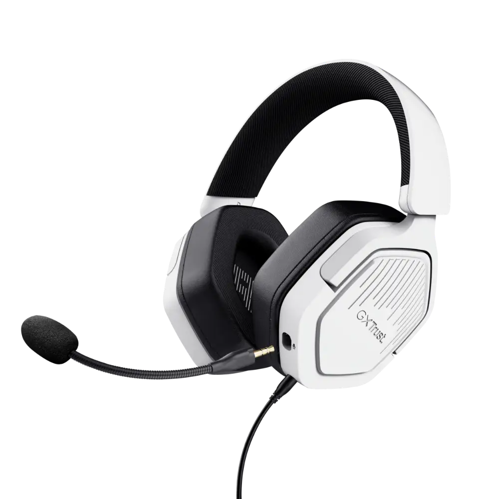 Trust Carus Multiplatform Gaming Headset Headphones - White | T25448