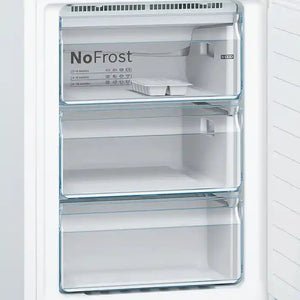 Bosch Series 4 70/30 Fridge Freezer - White | KGN392WEBG