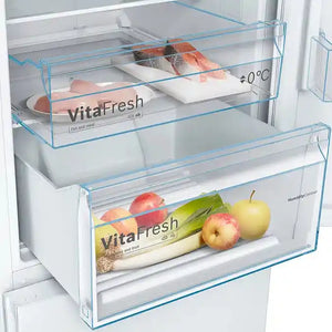 Bosch Series 4 70/30 Fridge Freezer - White | KGN392WEBG