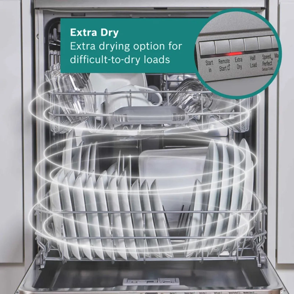 Bosch Series 2 60cm 14 Place Dishwasher - Silver Inox | SMS2HVI67G