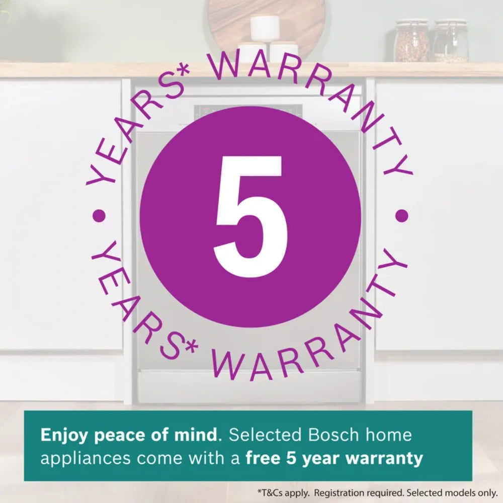 Ex-Display Bosch Series 6 14 Place Dishwasher - Brushed Steel | SMS6TCI01G