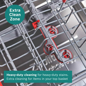 Ex-Display Bosch Series 6 14 Place Dishwasher - Brushed Steel | SMS6TCI01G