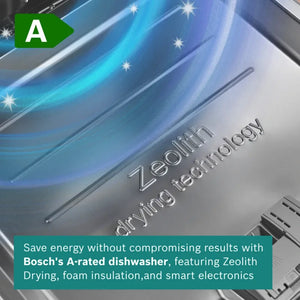 Ex-Display Bosch Series 6 14 Place Dishwasher - Brushed Steel | SMS6TCI01G