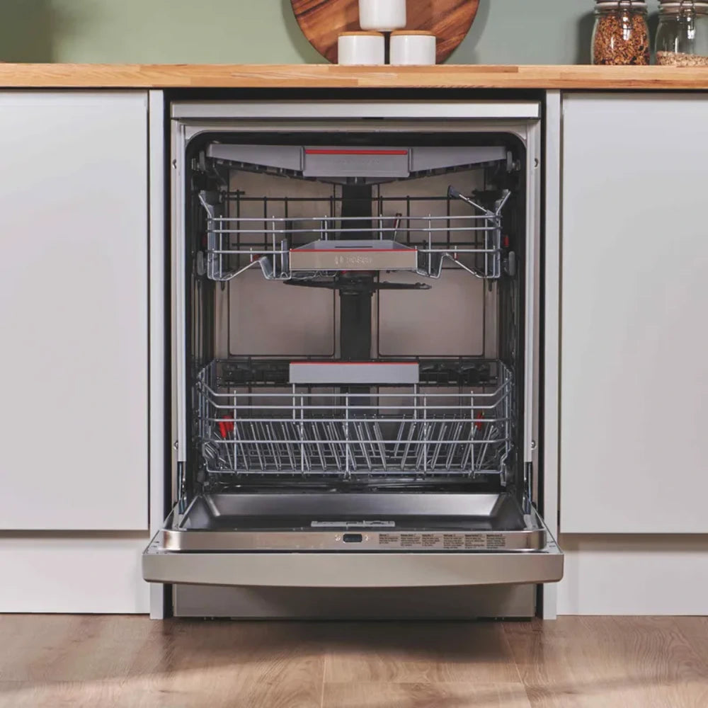 Ex-Display Bosch Series 6 14 Place Dishwasher - Brushed Steel | SMS6TCI01G