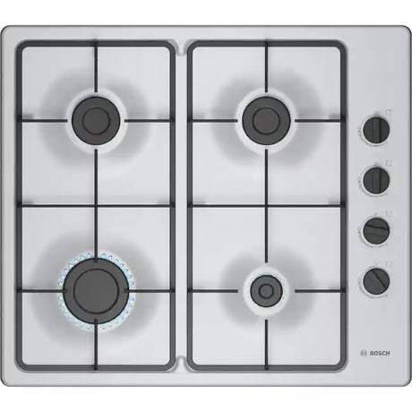 Bosch Series 2 60cm Gas Hob - Stainless Steel | PBP6B5K60