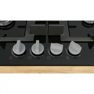 Bosch Series 4 60cm Gas Hob with Black Glass | PNP6B6K40