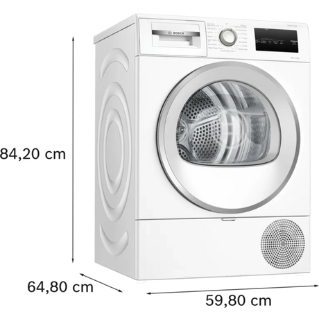 Bosch Series 4 8KG Heat Pump Tumble Dryer - White | WTH85224GB