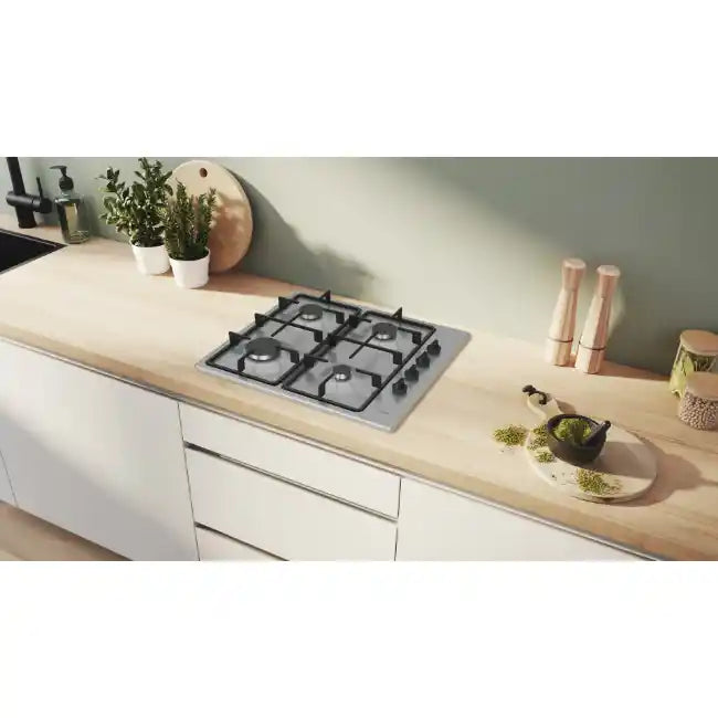 Bosch Series 2 60cm Gas Hob - Stainless Steel | PBP6B5K60