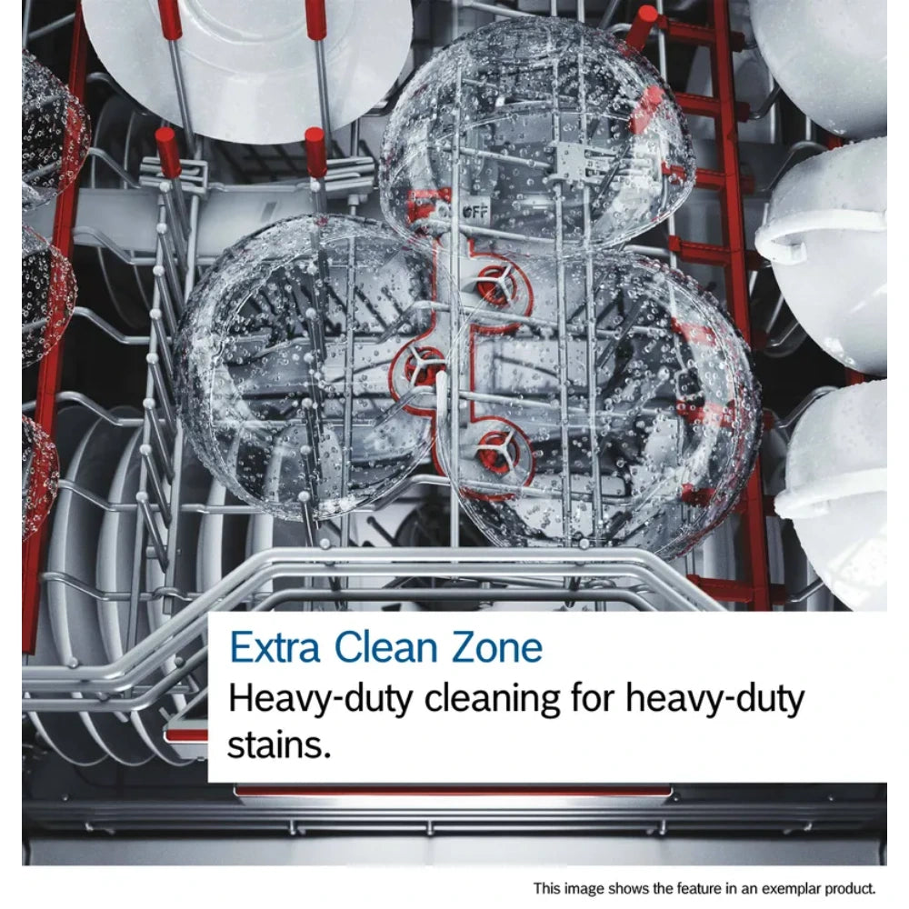 Ex-Display Bosch Series 6 14 Place Dishwasher - Brushed Steel | SMS6TCI01G