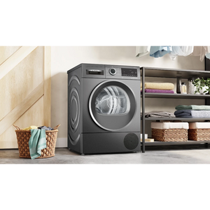 Bosch Series 6 9kg Heat Pump Tumble Dryer - Cast Iron Grey | WQG245R1GB