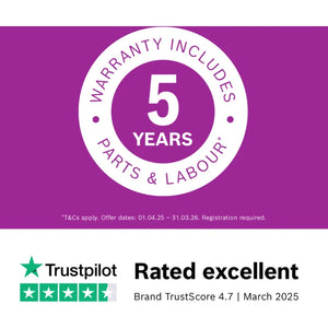 Bosch Series 2 60cm 14 Place Dishwasher - Silver Inox | SMS2HVI67G