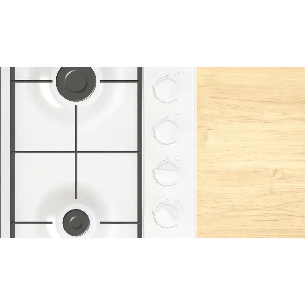 Bosch Series 2 60cm Gas Hob - White | PBP6B2K60