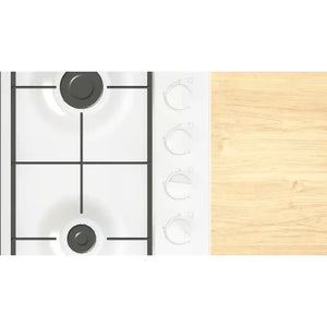Bosch Series 2 60cm Gas Hob - White | PBP6B2K60