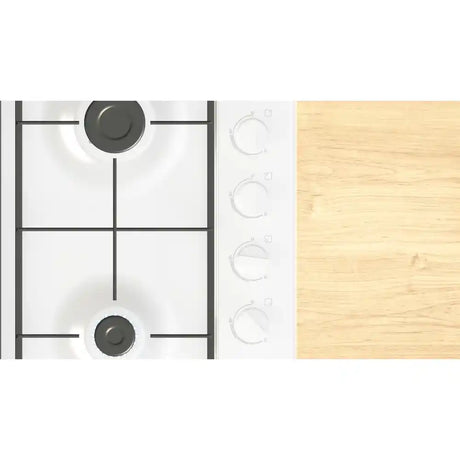 Bosch Series 2 60cm Gas Hob - White | PBP6B2K60