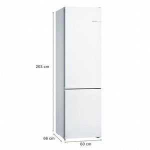 Bosch Series 4 70/30 Fridge Freezer - White | KGN392WEBG