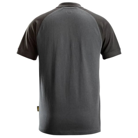 Snickers 2750 Two Tone Polo Shirt - Steel / Black