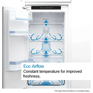 Bosch Series 2 Integrated Built In 60/40 Fridge Freezer - Sliding Hinge | KIN86NSE0G