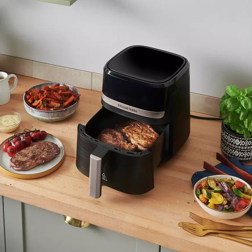 Russell Hobbs Satisfry Air Fryer 4.3 Litre Single Drawer - Black | 27610