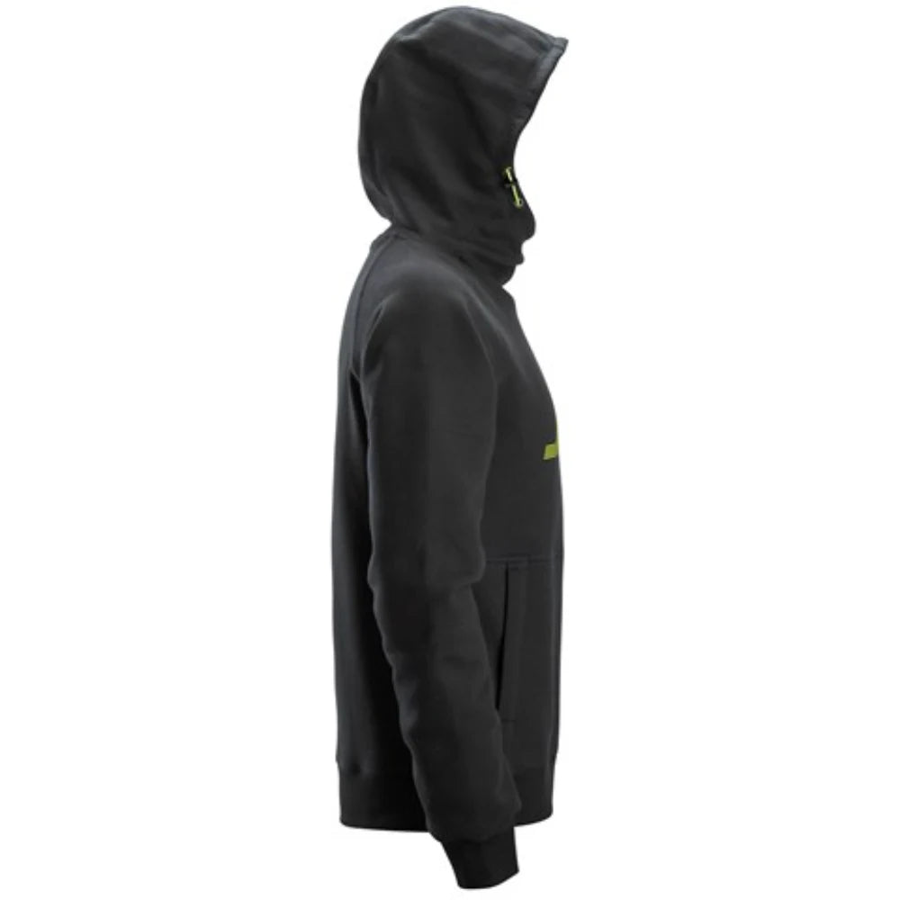 Snickers 2845 Logo Hoodie - Black