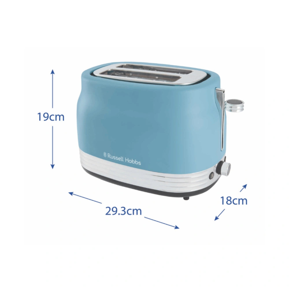 Russell Hobbs Hanley 2 Slice Toaster - Blue | 28651