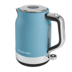 Russell Hobbs Hanley 1.7 Litre Retro Kettle - Matt Blue