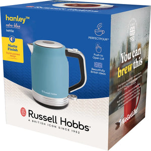 Russell Hobbs Hanley 1.7 Litre Kettle - Blue | 28641