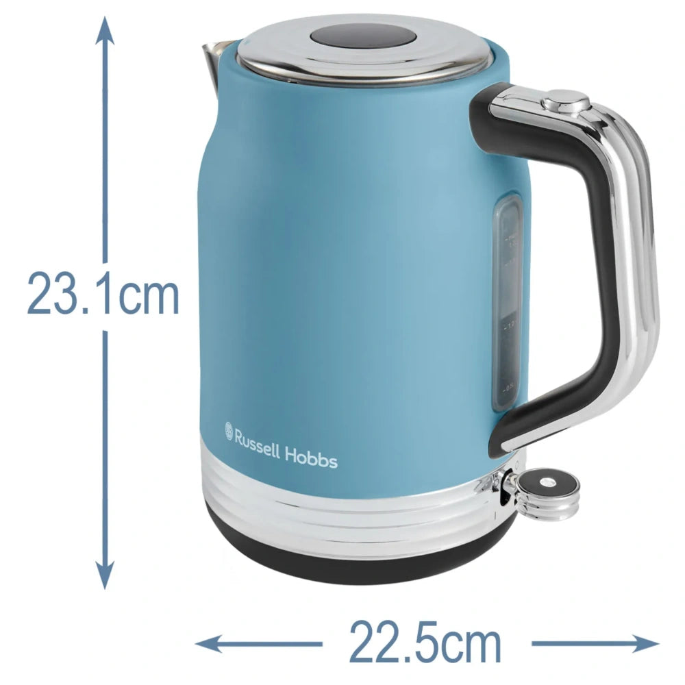Russell Hobbs Hanley 1.7 Litre Kettle - Blue | 28641