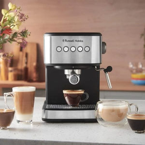 Russell Hobbs Everyday Espresso Pumped and Pod Coffee Maker - Black | 28700