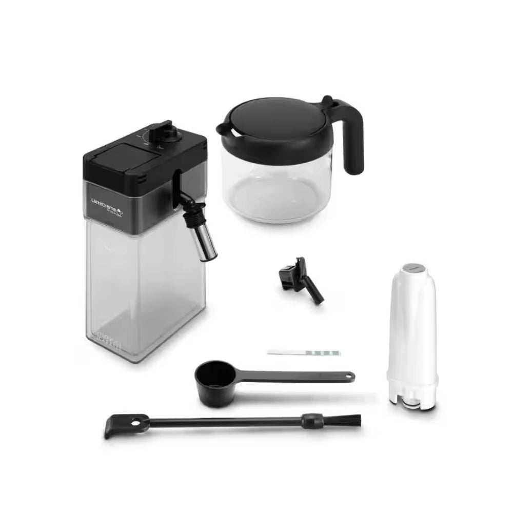 DeLonghi PrimaDonna Soul 2.2 Litre Automatic Coffee Machine - Metal Black | ECAM610.75.MB