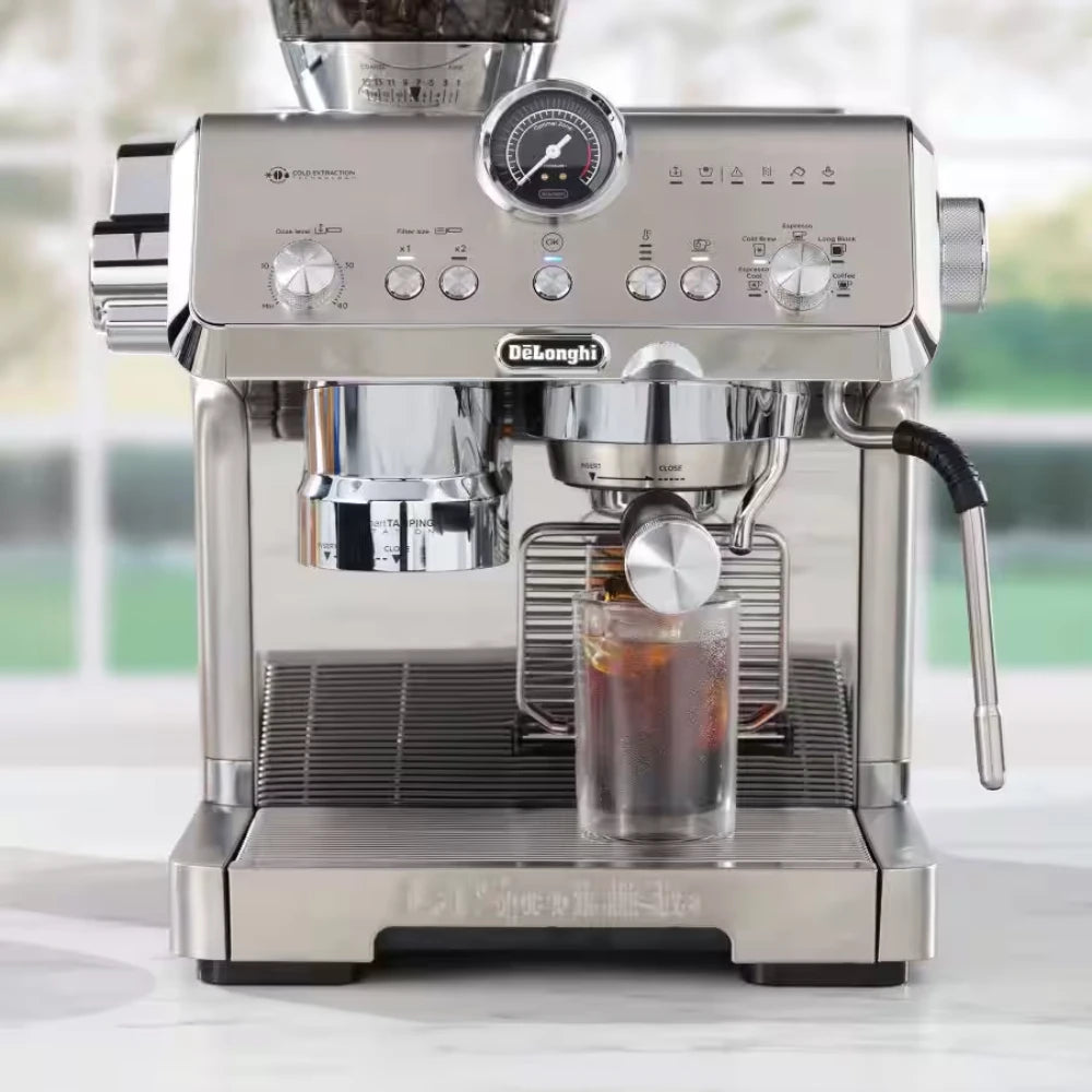 DeLonghi La Specialista Opera Manual Bean to Cup Espresso Coffee Machine Stainless Steel | EC9555.M