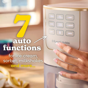 Russell Hobbs Chilluxe Ice Cream Maker - Stone | 28750