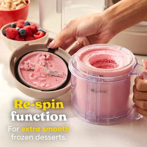 Russell Hobbs Chilluxe Ice Cream Maker - Stone | 28750