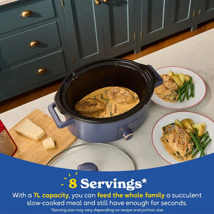 Russell Hobbs 7 Litre Slow Cooker - Navy | 28780
