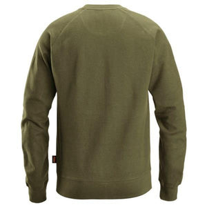 Snickers Logo 2892 Sweatshirt Jumper - Khaki