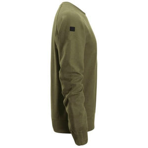 Snickers Logo 2892 Sweatshirt Jumper - Khaki
