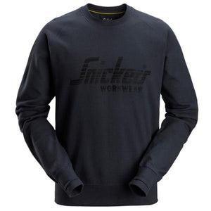 Snickers Logo 2892 Sweatshirt Jumper - Dark Navy