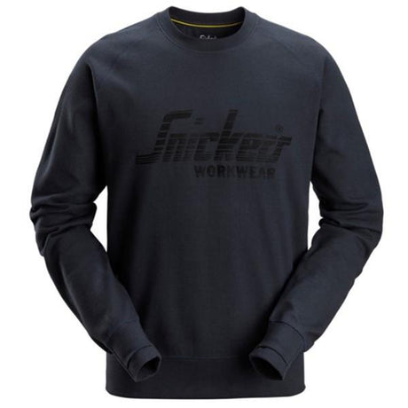 Snickers Logo 2892 Sweatshirt Jumper - Dark Navy