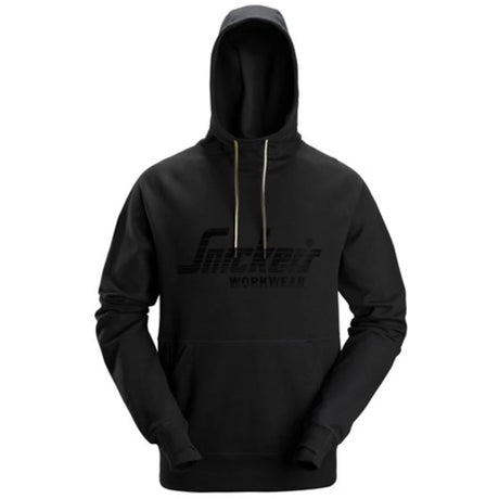 Snickers 2894 Logo Hoodie - Black