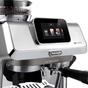 Delonghi La Specialista Touch Manual Pump Bean to Cup Coffee Machine - Stainless Steel | EC9455.M