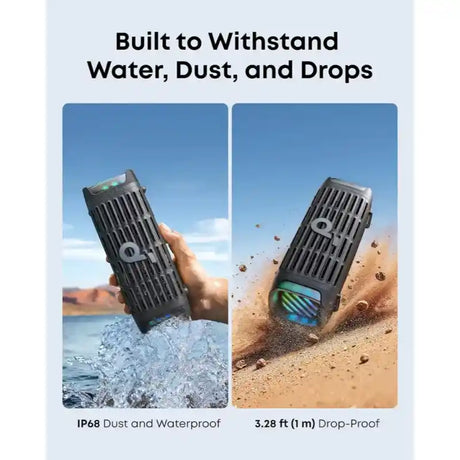 Soundcore Boom 3i Stereo Portable Bluetooth Speaker 50w - Black | D5100A10