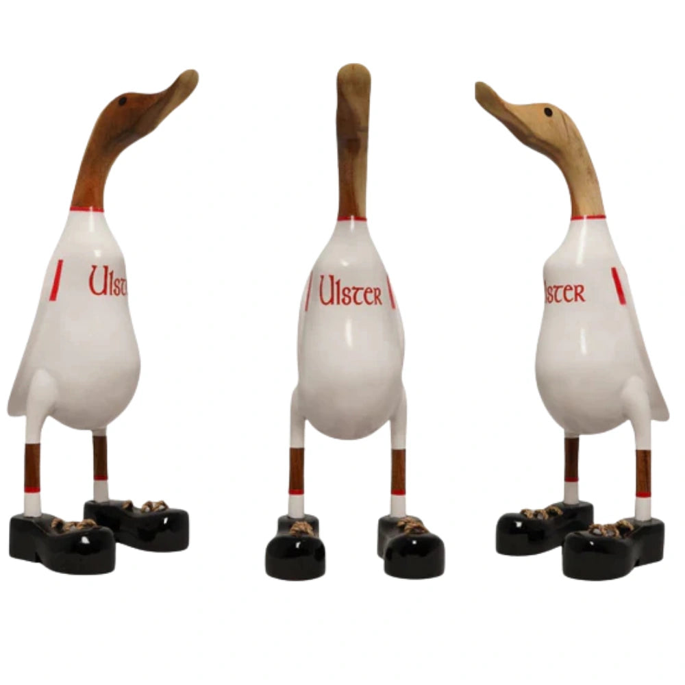 Lucky Ducks Wooden Ornament Ulster | Irish Gift