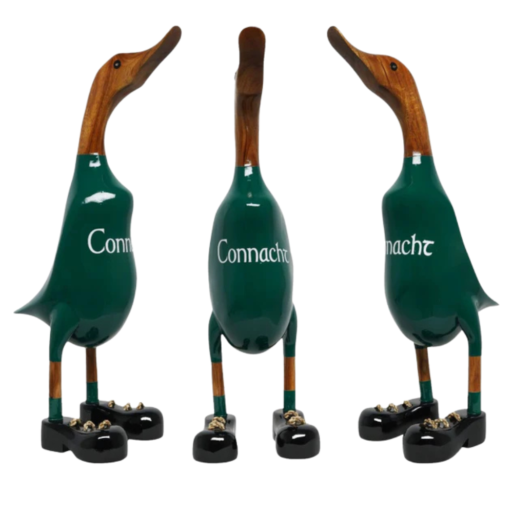Lucky Ducks Wooden Ornament Connacht | Irish Gift