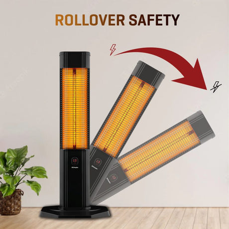 Dimplex Free Standing Outdoor and Indoor Heater 2kw - Black | DXOTDRFS2