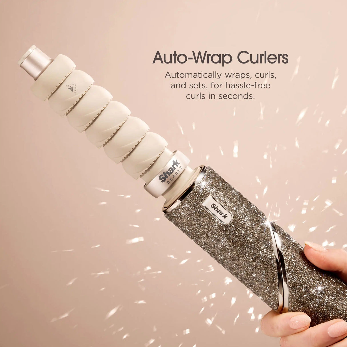 Shark FlexStyle 5 in 1 Air Styler & Hair Dryer Gift Set Limited Edition - Champagne Sparkle | HD446JSUK