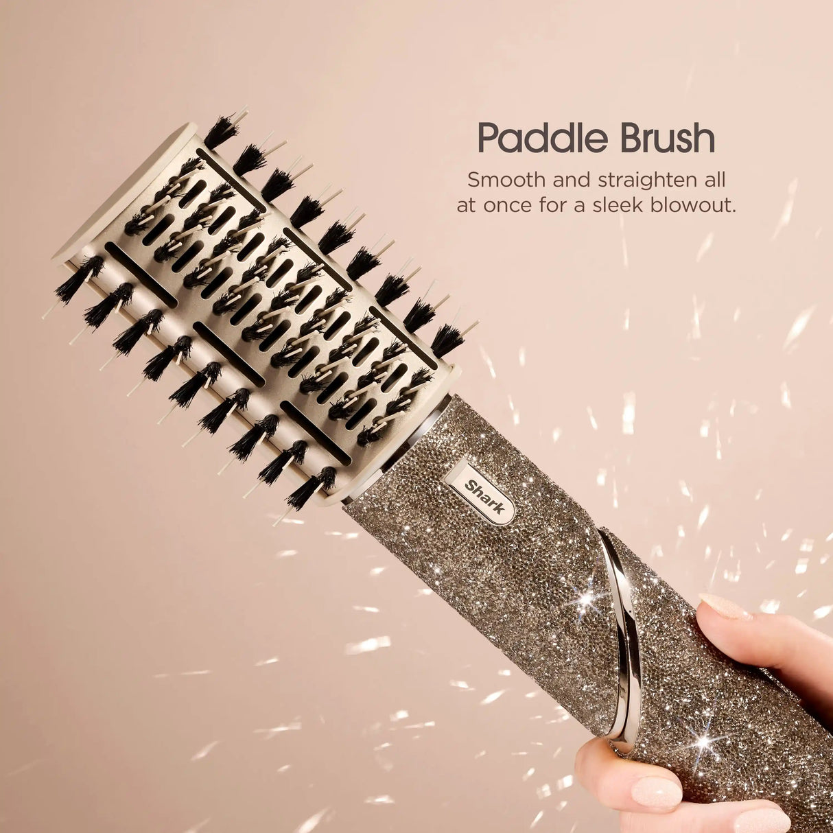 Shark FlexStyle 5 in 1 Air Styler & Hair Dryer Gift Set Limited Edition - Champagne Sparkle | HD446JSUK