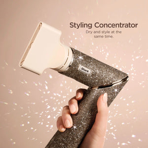 Shark FlexStyle 5 in 1 Air Styler & Hair Dryer Gift Set Limited Edition - Champagne Sparkle | HD446JSUK