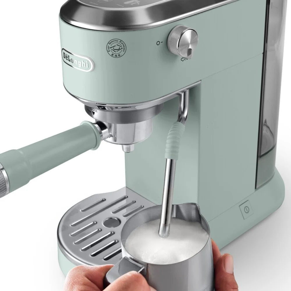 DeLonghi Dedica Duo Espresso Coffee Machine - Green | EC890.GR