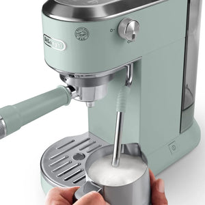 DeLonghi Dedica Duo Espresso Coffee Machine - Green | EC890.GR