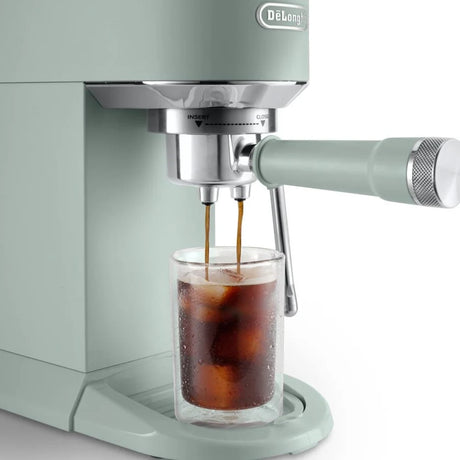 DeLonghi Dedica Duo Espresso Coffee Machine - Green | EC890.GR